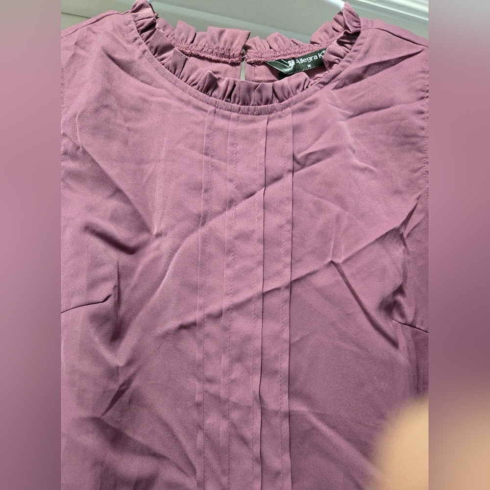 Allegra K Purple Tank Top